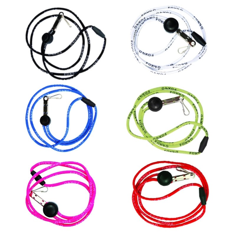 Breakaway Lanyard - FOX 40 Whistle Safety Neck Lanyard in 11 Colors