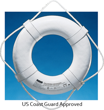 Deluxe Ring Buoy - Life Ring by Jim Buoy, Cal June | USCG