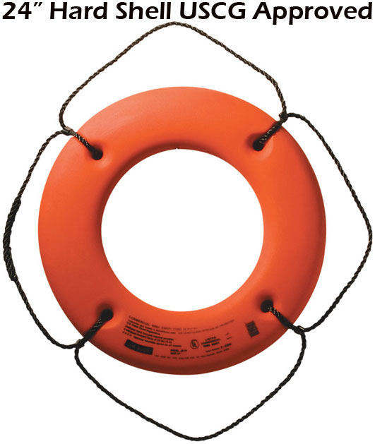 Taylortec Cal June USCG Hard Shell Life Ring Type IV
