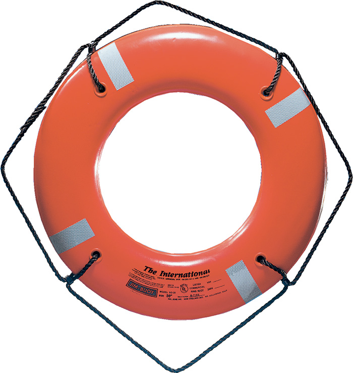 Cal June Jim Buoy SOLAS Hard Shell Life Ring Type IV