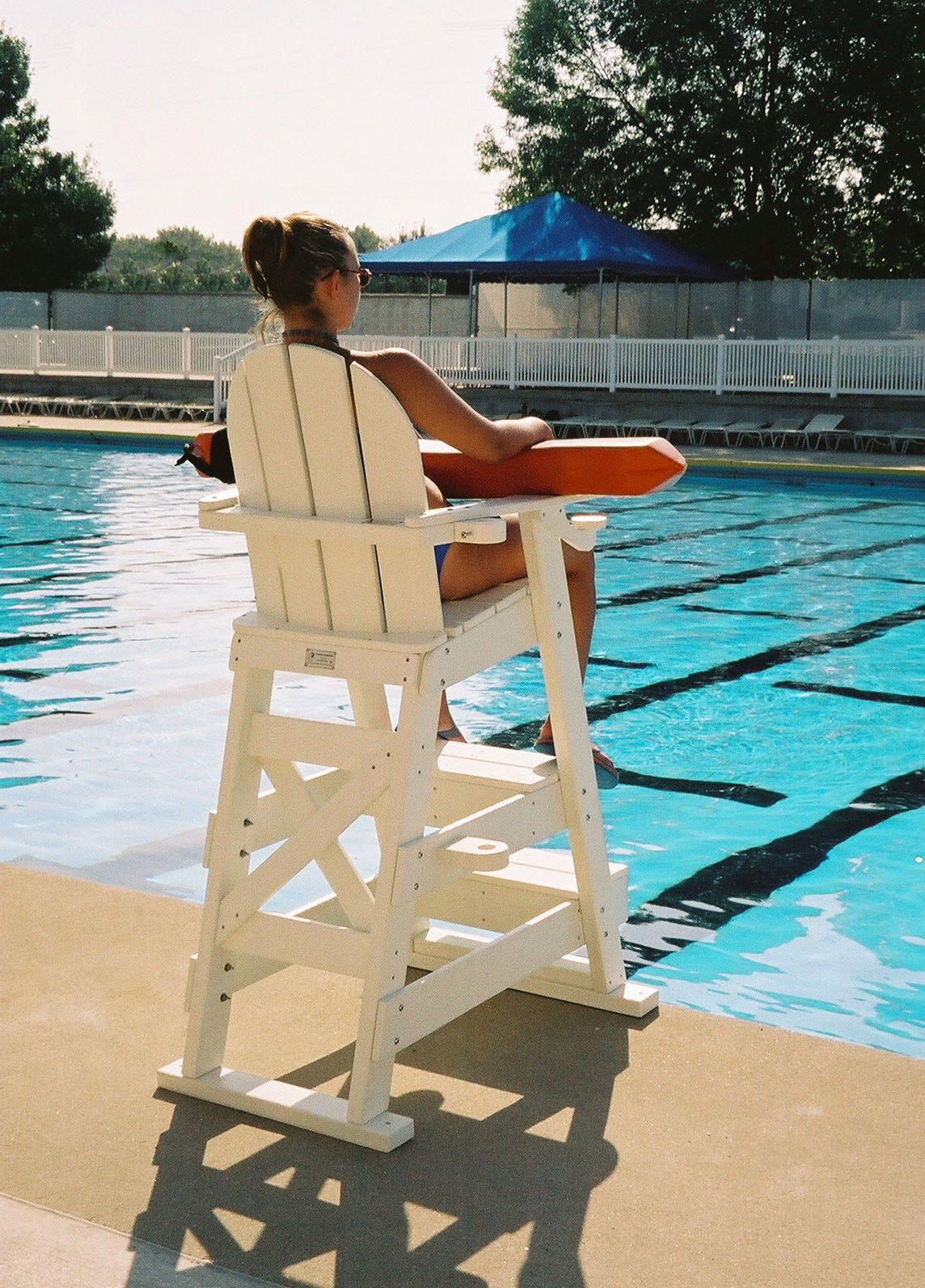 American Made Tailwind Recycled Plastic Pool Lifeguard 40