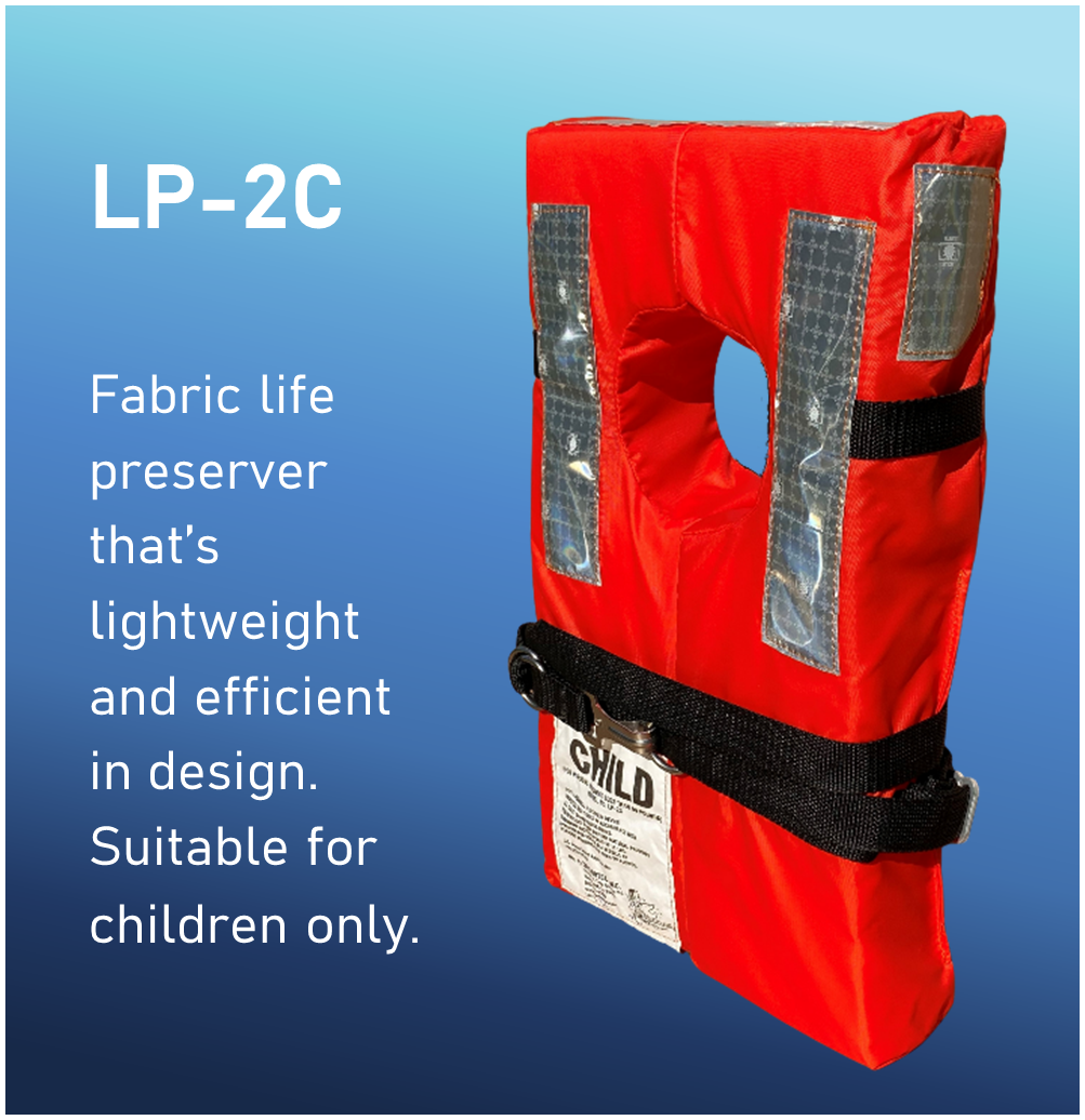 LP-2 Seahorse Offshore Type I Life Vest Polyester