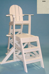 American Made Tailwind Recycled Plastic Pool Lifeguard Chair| MLG 525 Sand | Furniture Made in the USA