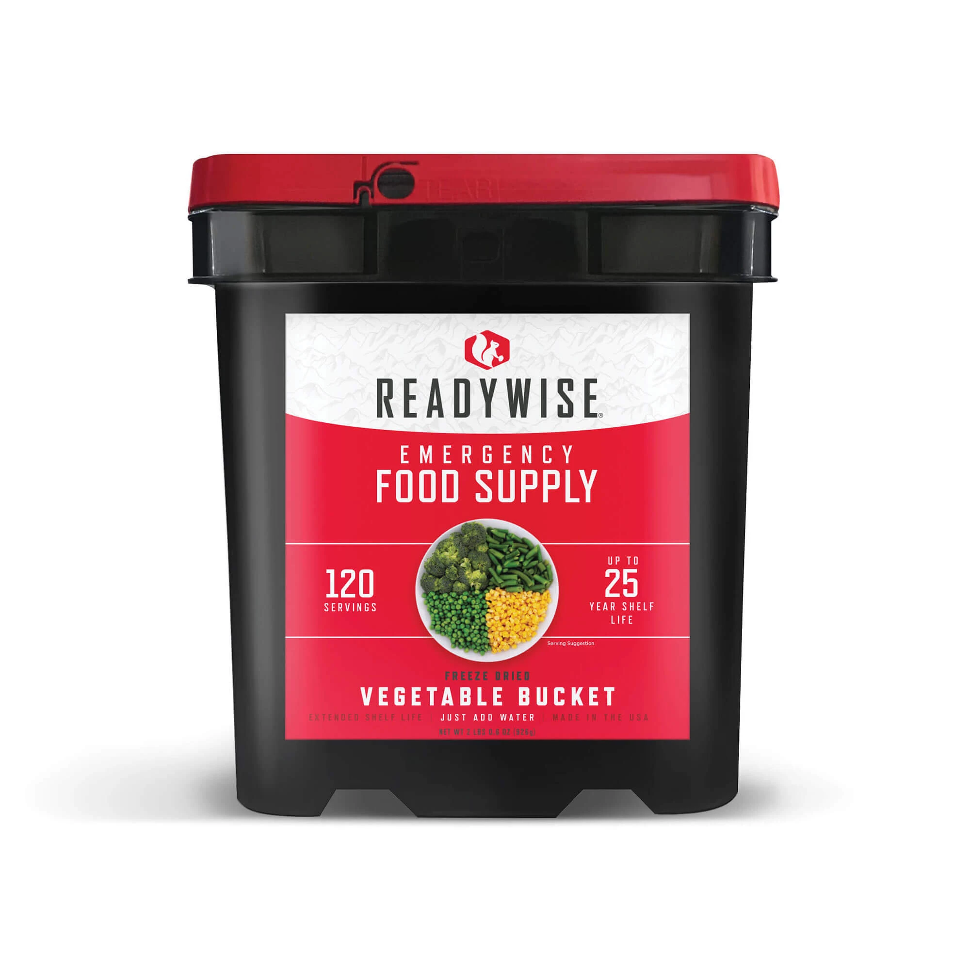 Wise Foods | 120 Serving Freeze Dried Vegetable Bucket | RW40-62120 | IN STOCK!