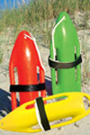 Lifeguard 33 Inch Large Rescue Can - Marine Beach Patrol in 3 Colors!