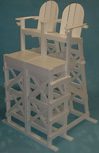 Tailwind Double Tall American Made Lifeguard Chair - T2LG