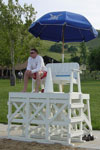 American Made Lifeguard Stand with Bench - T3B