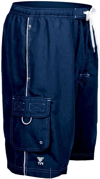 TYR Challenger Boardshort - TYR Swim Trunk TCHA5A-401 Navy