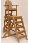 American Made Tailwind Recycled Plastic Pool Lifeguard Chair| TLG 535 Cedar | Furniture Made in the USA