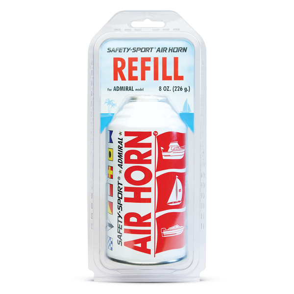 8 Ounce Can Air Horn Refill Can for The Admiral