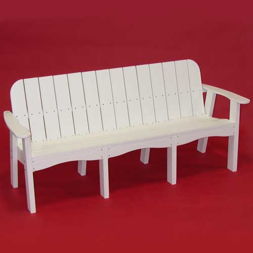 Tailwind Furniture - 76 Victorian Bench - VB 720 (4 Colors)