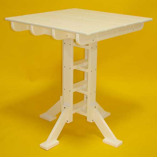 Tailwind Furniture - Wis. Pub Table (square) - WPUB 835 (4 Colors)