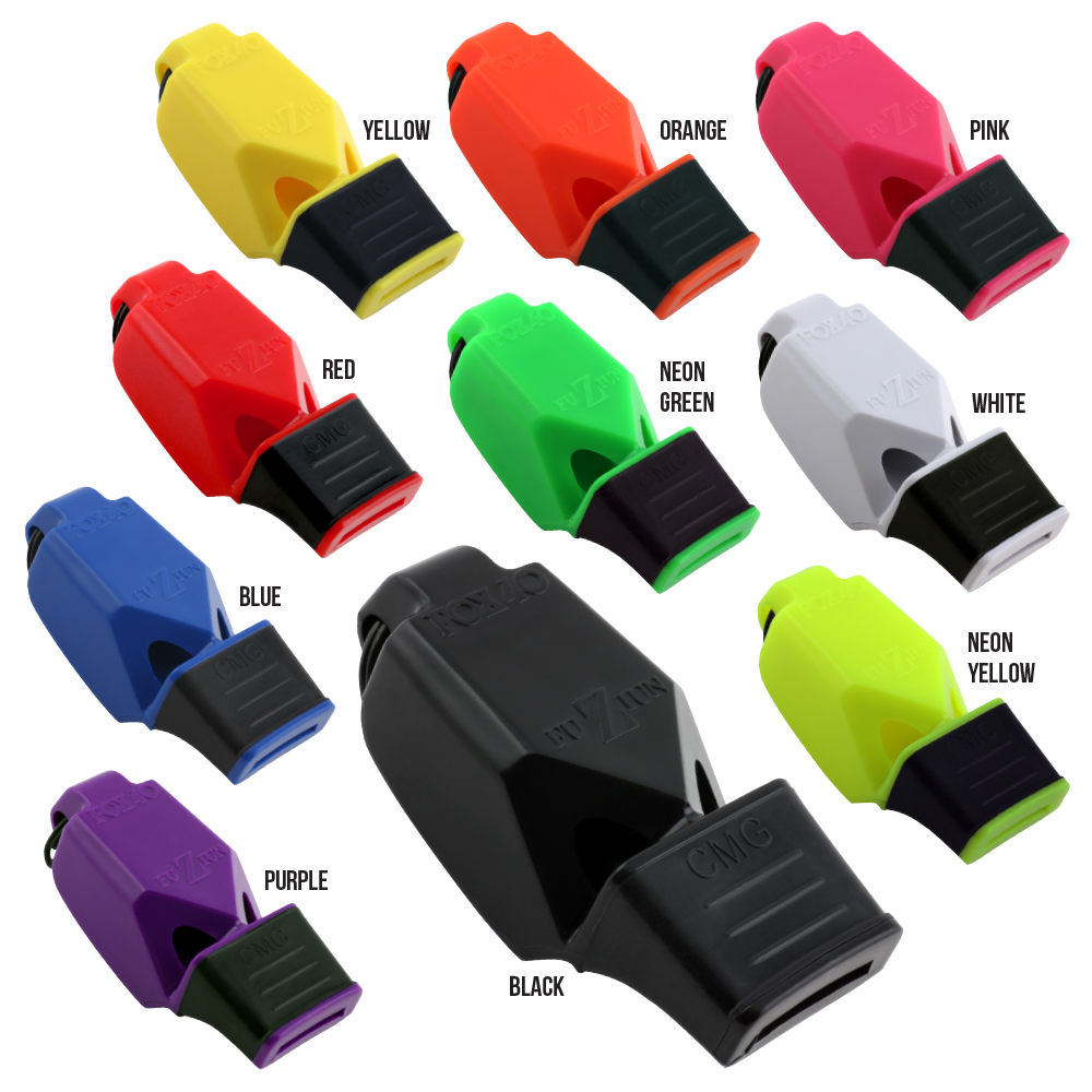 Fox 40 FUZIUN CMG Whistle + Lanyard | Professional Whistle 118dB | SALE - CLOSE OUT