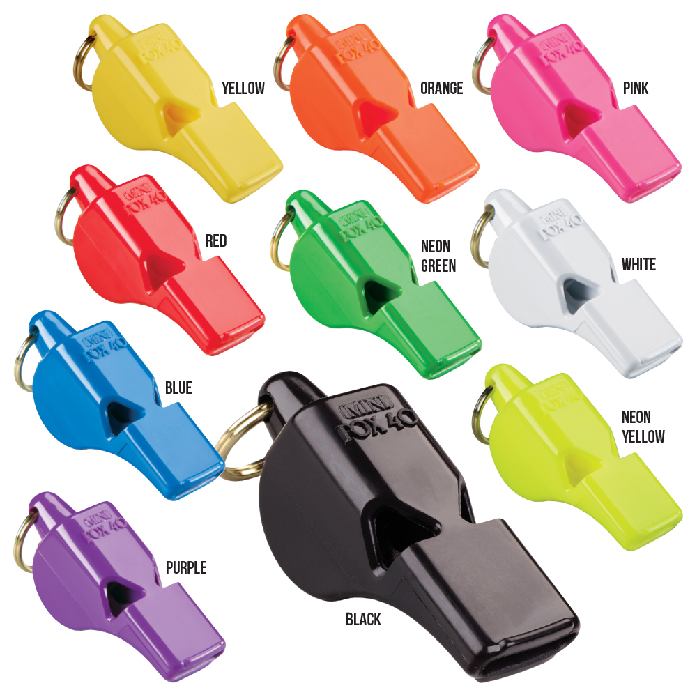 Fox 40 MINI Classic Loud Pealess Safety Whistle In Stock 10 Colors! Holiday Sale!!!!