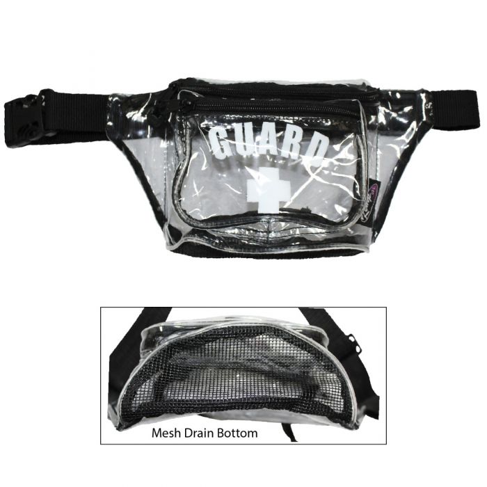 Kemp USA Clear Guard Hip Pack | 10-103-CLR