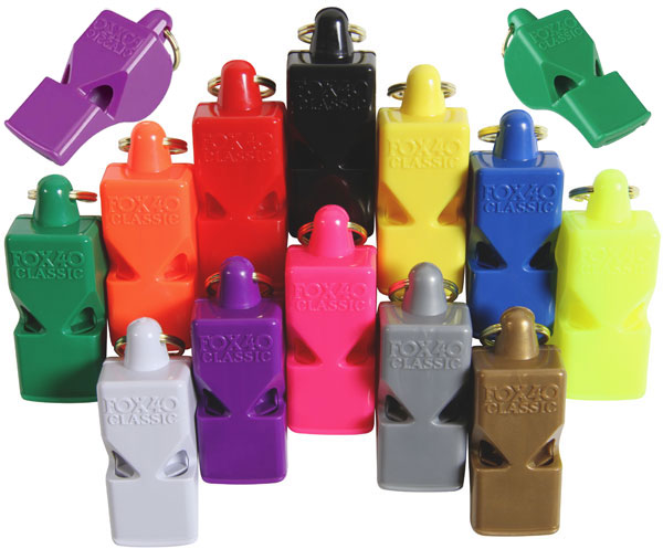 Authentic Fox 40 Classic Safety Whistle for Lifeguards
