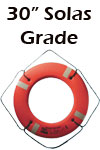 30 Inch TYPE IV Hard Shell Ring Buoy - USCG and SOLAS Approved HSO-30