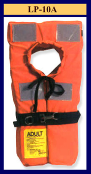 LP-10 Seahorse Type I  PFD Fabric Covered Life Jacket by Taylortec | USCG Approved