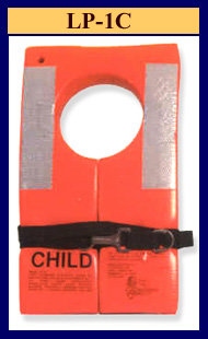 LP-1A Offshore Seahorse Type I Life Preserver Vinyl Coated by Taylortec | Model No: LP-1A U.S.C.G. App# 160.055/146/0