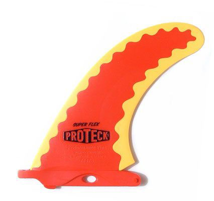 Proteck Superflex 9 Single Fin Blue Yellow